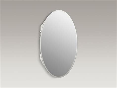 H zenith oval mirror surface mount medicine cabinet in oil rubbed bronze. KOHLER | K-2962 | Oval Medicine Cabinet