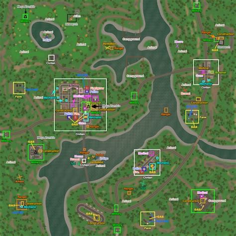 Steam Community Unturned 314110 Spawns Maps With Legend