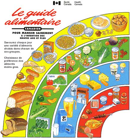 Guides Alimentaires: Guide alimentaire canadien