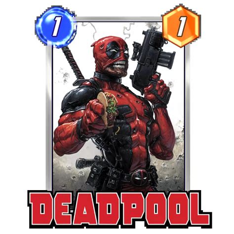 Deadpool Marvel Snap Card Variant Marvel Snap Zone