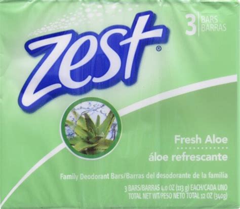 Zest Fresh Aloe Bar Soap 12 Oz Ralphs