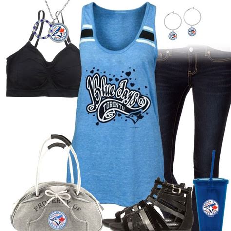 Toronto Blue Jays Tank Top Outfit Toronto Blue Jays Blue Jays