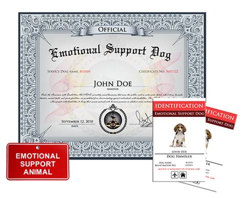 How can i make my dog an emotional support dog? Emotional Support Dog Basic Kit » US Dog Registry