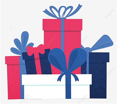 Tumpukan Kotak Kado Hari Natal Hadiah Hadiah Png Dan Vektor Dengan