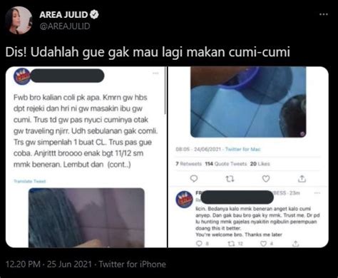 ١٦ ذو القعدة ١٤٤٢ هـ. Viral Cumi-cumi Jadi Bahan Masturbasi, Warganet Auto Ogah ...
