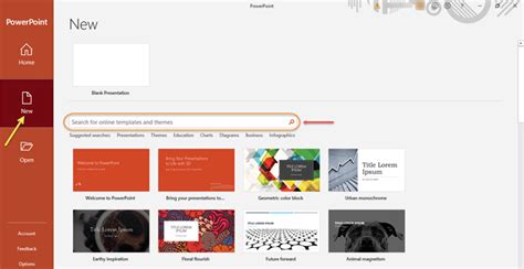 How To Search For Online Templates And Themes In Powerpoint 2023