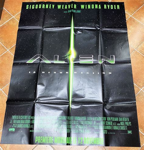 Alien La Résurrection Movie Poster 120x160cm 20th Century Fox 1997