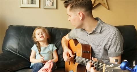 father and daughter sing “you ve got a friend in me” bored panda