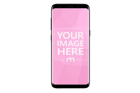 Samsung Galaxy S8 Portrait View Mockup Generator Mediamodifier