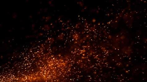 Fire Particles Background Footage Stock Footage Videohive