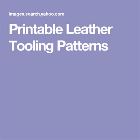 Reselling, sharing, or giving this pattern to anyone else is strictly prohibited. Printable Leather Tooling Patterns | Tooling patterns ...