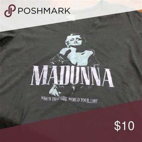Vintage Madonna T Shirt T Shirt Tour Shirt Shirts