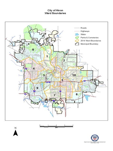 City Of Akron Ward Map Pdf
