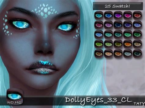 Dolly Eyes 33 Cl By Tatygagg At Tsr Sims 4 Updates