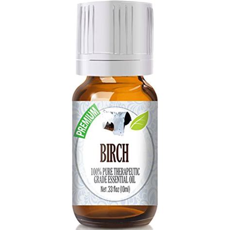 Healing Solutions Birch Oil 10ml 100 Pure Best Therapeutic Grade