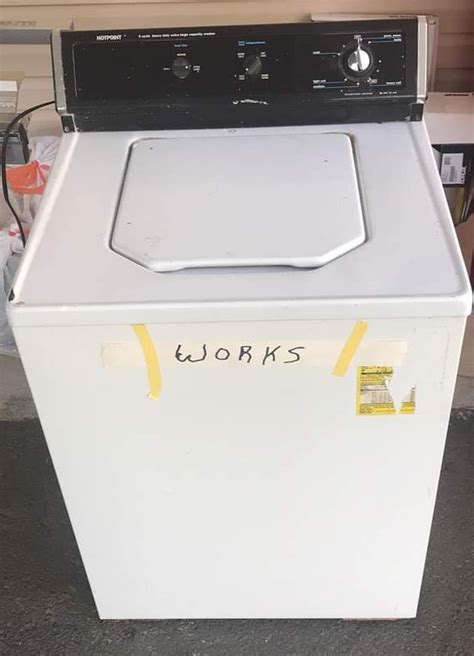 Hotpoint Washer Early 90s Hotpoint Save Washer