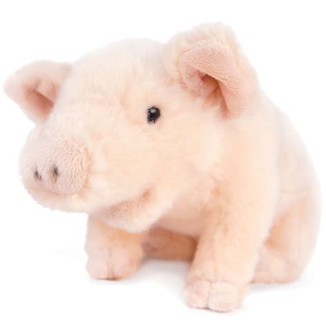 Perla The Pig 10 Inch Stuffed Animal Plush Piglet By Tiger Tale
