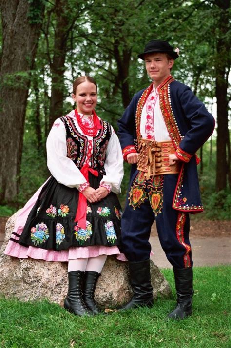 Pologne Polish Traditional Costume Folk Clothing Traditional Outfits