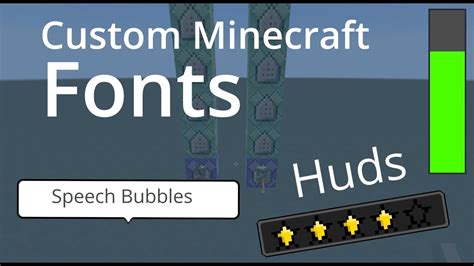 Custom Fonts In Minecraft Everything You Need To Know Youtube