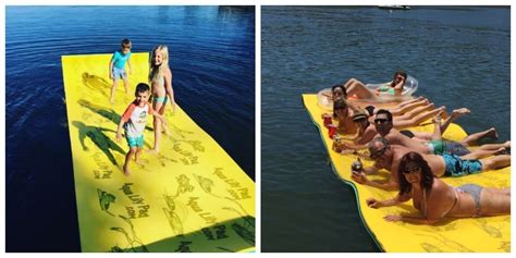 The Aqua Lily Pad Is The Party Float You Need This Summer Water Toys