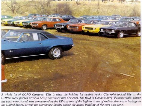 1969 Yenko Chevrolet Dealership Canonsburg Pennsylvania Muscle Cars