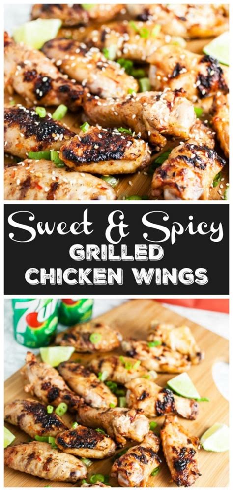 This particular iteration is inspired by southern vietnam, and is spicy and rich in. Sweet and Spicy 7UP® Grilled Chicken Wings | The Rustic Foodie