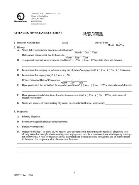 Attending Physician Statement Template Fill Out And Sign Online Dochub