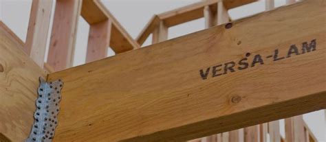 Engineered Wood Products Ewp Span And Size Charts Versa Lam