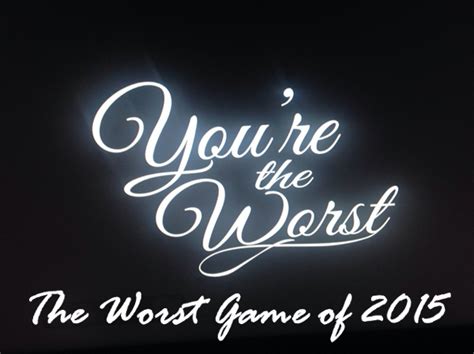 The Worst Game Of 2015 Coop Dojo