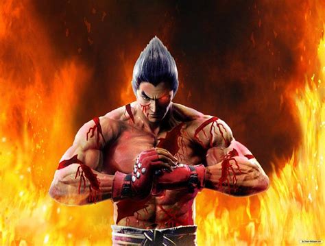 Kazuya performing a win animation after winning a fight against king. Kazuya Mishima Wallpapers - Wallpaper Cave