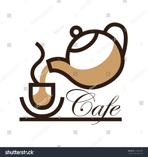 Welcome to bloxburg 5 menu codes doovi. Cafe Sign, Coffee Cup And Coffee Pot Stock Vector ...