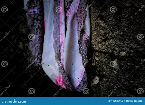 old panties on concrete sexual assault concept stock image image of park sample 195682965