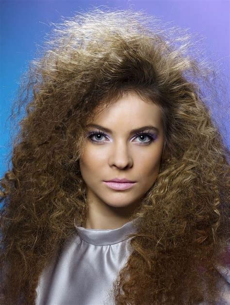 80s Hairstyles Curly Hair
