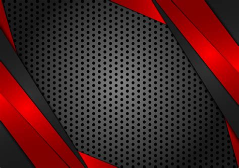 Vector Geometric Red And Black Abstract Background Texture Design For