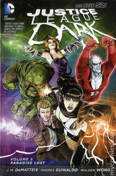 Justice League Dark Tpb 2012 2015 Dc Comics The New 52