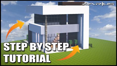 My four months as a private prison guard: Minecraft Modern House Tutorial Step By Step Pictures ...