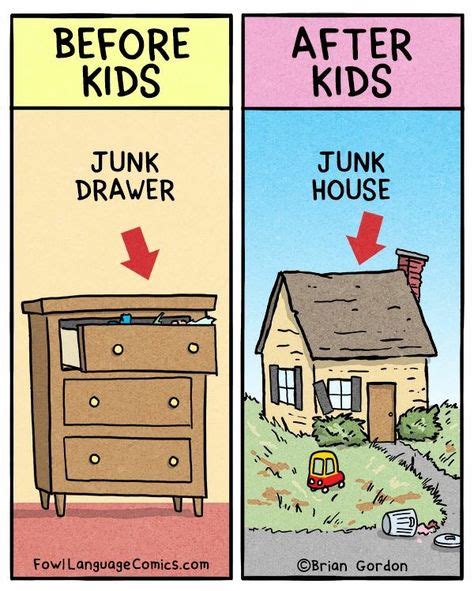 Junk Drawer Junk House Parenting Cartoons Parenting Comics Fowl