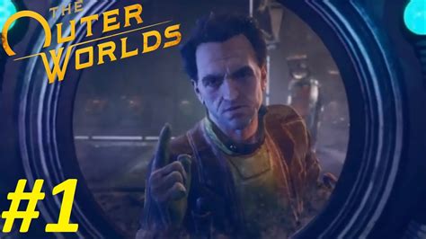 The Outer Worlds Walkthrough 1 A New Journey Youtube