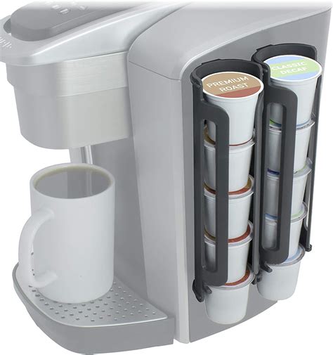 Sidekick Coffee Pod Dispenser 2 Pack Mounts To Side Of Machine Holder For Keurig K Cups 2