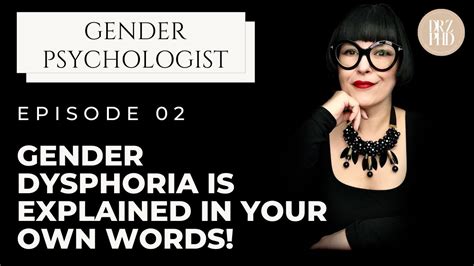Gender Therapist Explains What Is Gender Dysphoria Youtube