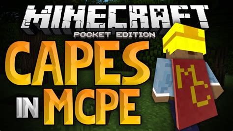 Capes In Mcpe Use Capes In Minecraft Pe Minecraft Pocket Edition