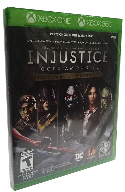 Injustice Gods Among Us Ultimate Edition Xbox 360 Xbox One Backwards