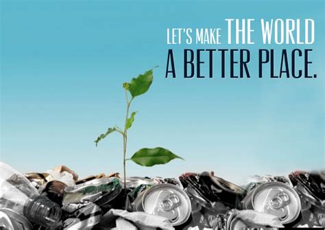 Have you ever wondered how you can make the world a better place? Let's make the world a
