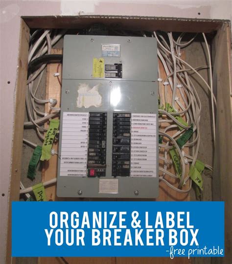 Com dce project no date fed from panel feeder square d panel. Organize & Label Your Circut Breaker box with free circuit label #printable | breaker box label ...