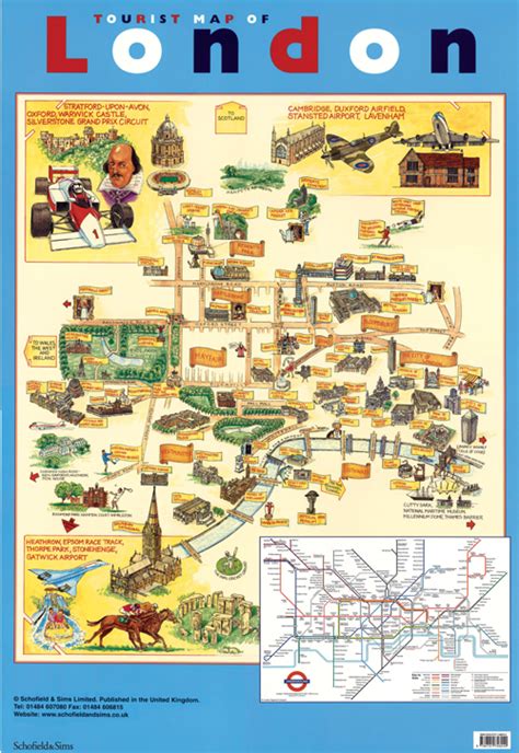 Atlas Tourist Map Of London