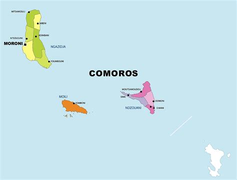 Komoren Karten Fakten Weltatlas