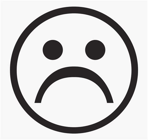 Download High Quality Sad Face Clipart Transparent Png Images Art