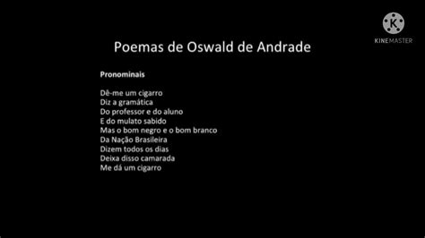 Pronominais Oswald De Andrade