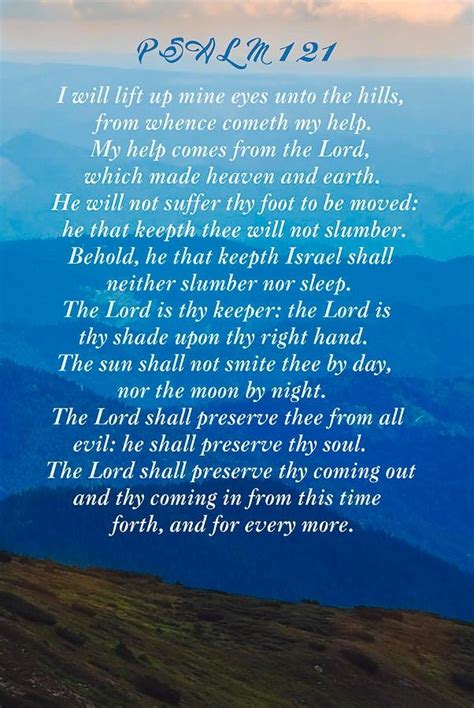 Live God Go Climb Gods Mountain Psalm 121 Prayer