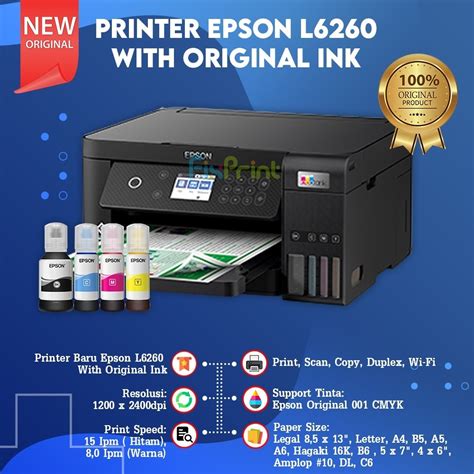 Jual Bundling Printer Epson Ecotank L L A Wi Fi Duplex All In